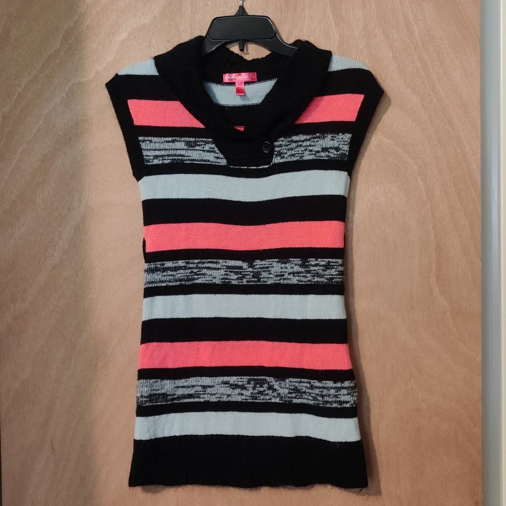Girls Tunic, Short Sleeved Sweater